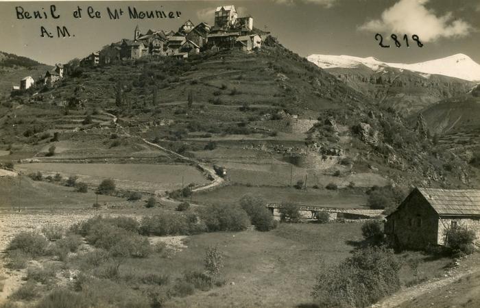 Beuil et le Mt Mounier A. M. - 2818. Coll. Roudoule