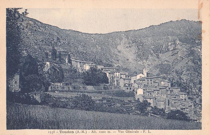 1358. Toudon (A.-M.) - Alt. 1000 m. - Vue générale