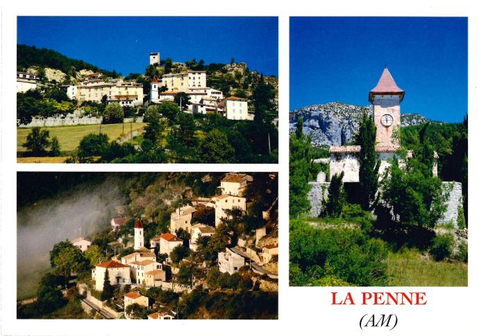 LA PENNE (AM)
LA PENNE (06) Alt. : 800m 
Vues Générales
Chapelle des Plans