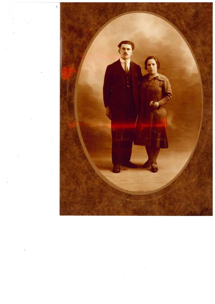 Mariage Baud Honorine et Maurin Pierre