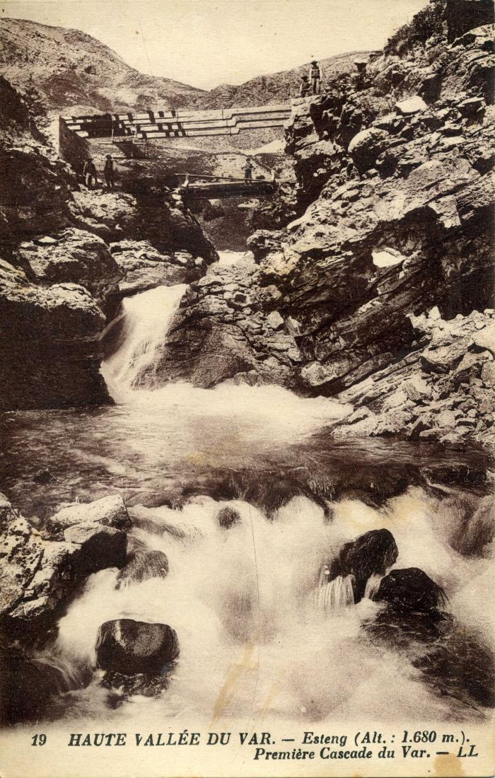 19 HAUTE VALLEE DU VAR - Esteng - (Alt. 1.680 m) - Premières Cascade du Var. - LL