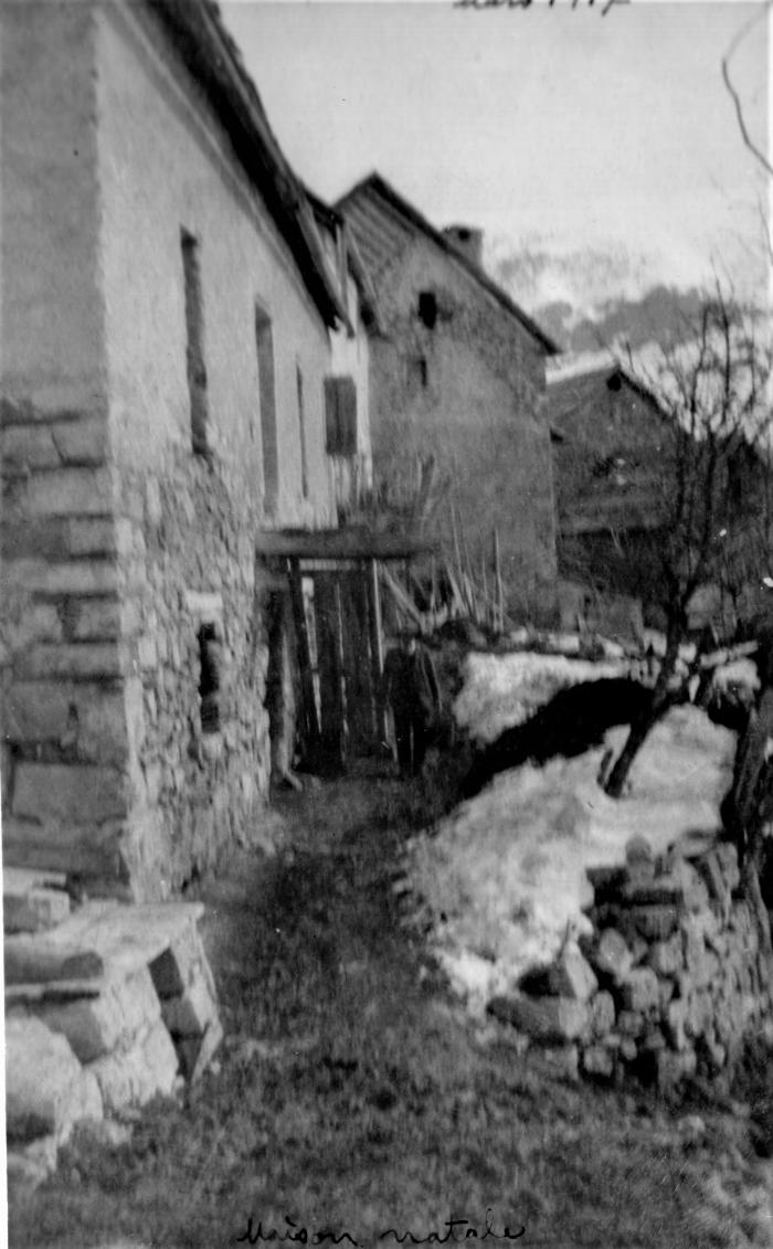 [Les Barels, hameau des Laves, mars1917.]