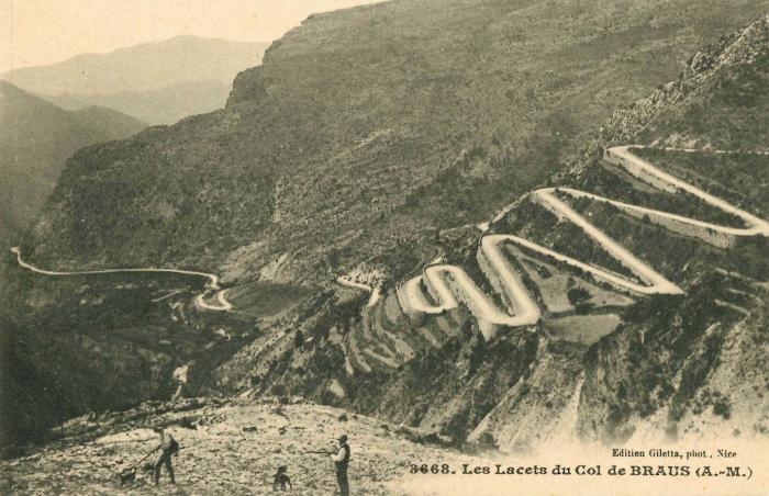 3668. Les Lacets du Col de BRAUS (A.-M.)