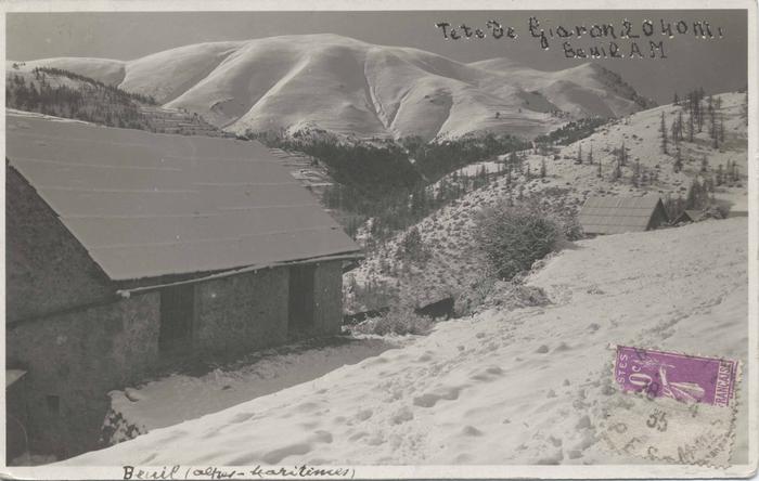 Tête de Giaron (2040m) - Beuil A.-M.